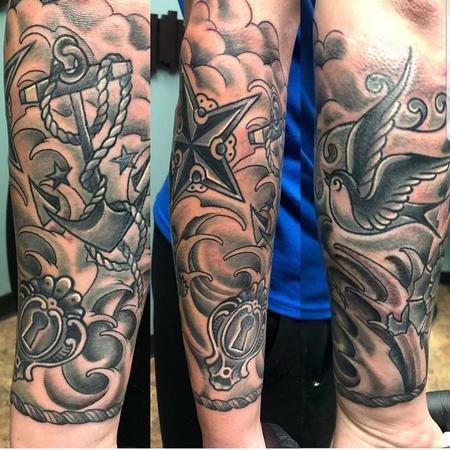 Tattoos - Traditional Sleeve - 135094